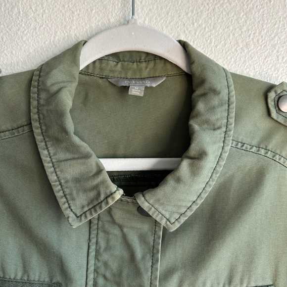 Rubbish Army Jacket Green Women‎ Size M Cargo Military Pockets - Picture 2 of 12